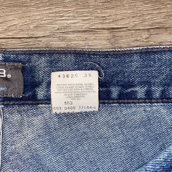 Vintage Levis SilverTab Jeans Mens 34x32 Baggy Fit Y2K 2000 Distressed Skater - Picture 4 of 8